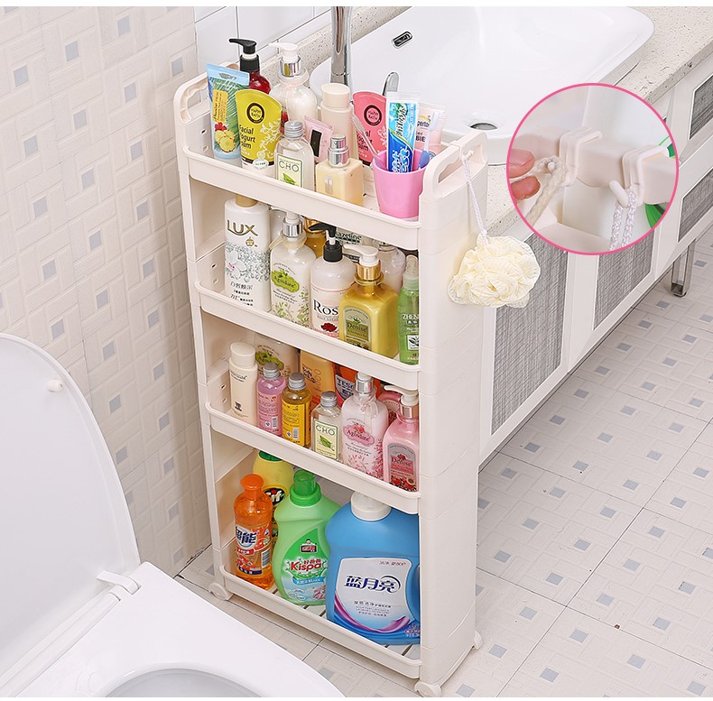 móc inox treo tường Mặt bàn kệ ba tầng kệ tầng ngăn kéo hình chữ nhật ngăn nhỏ cửa hàng bách hóa đồ dùng nhà bếp góc - Trang chủ kệ đựng gia vị có nắp đậy