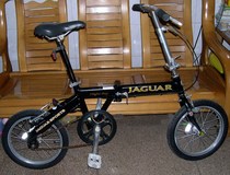 Original imported second-hand bicycle 16 inch folding aluminum alloy frame folding aluminum alloy bicycle