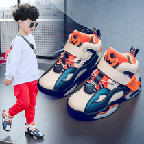 Boys shoes autumn 2021 New Spring and Autumn Tide boys autumn shoes childrens sports shoes cotton shoes men