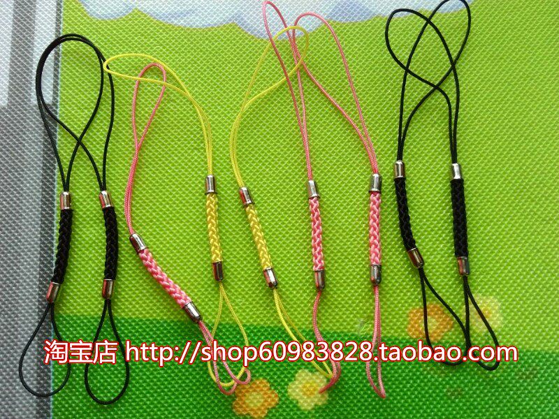 3 U disk DIY lanyard access card mobile phone lanyard gym membership card bus card mini card lanyard