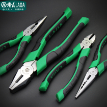 Old a chrome vanadium steel vise wire pliers diagonal nose pliers diagonal pliers tip nose pliers 8 inch 6 inch multifunctional pliers