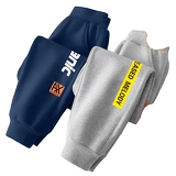 Зимние детские спортивные штаны для мальчиков для отдыха, бархатный удерживающий тепло пуховик, подходит для подростков, свободный крой