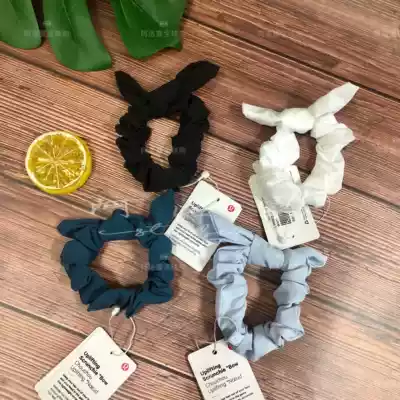 Spot lululemon Uplifting Scrunchie Bow sports leisure Bow Hairband