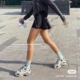 Покупка Lululemon Pace конкурирующие юбка йога фитнес -фитнес -бег на досурский теннисный юбка