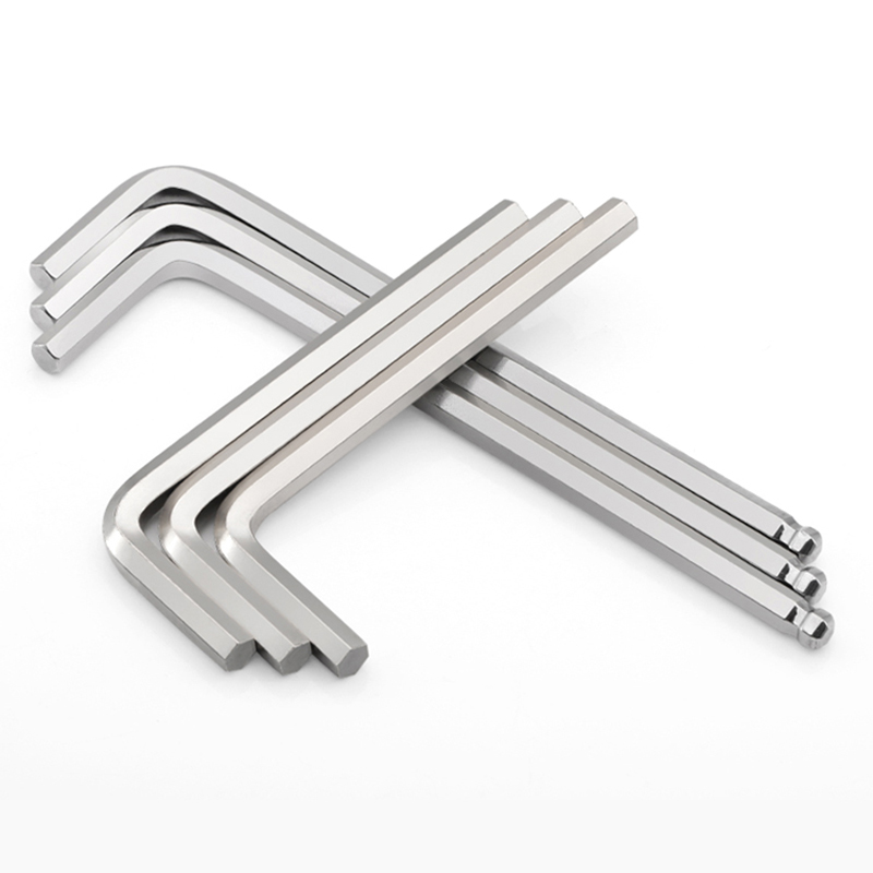 Stainless Steel Hexagon Wrench Plus Hard Ultra Hard Screwdriver L Type Hexagon Spoon Single Inner Hexagon Wrench Metric System