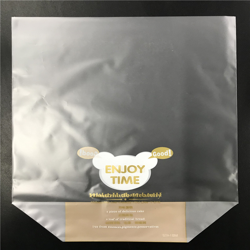 Jinpeng cut corner bread packaging bag toast baking packaging rabbit head cut corner toast bag 100 pieces