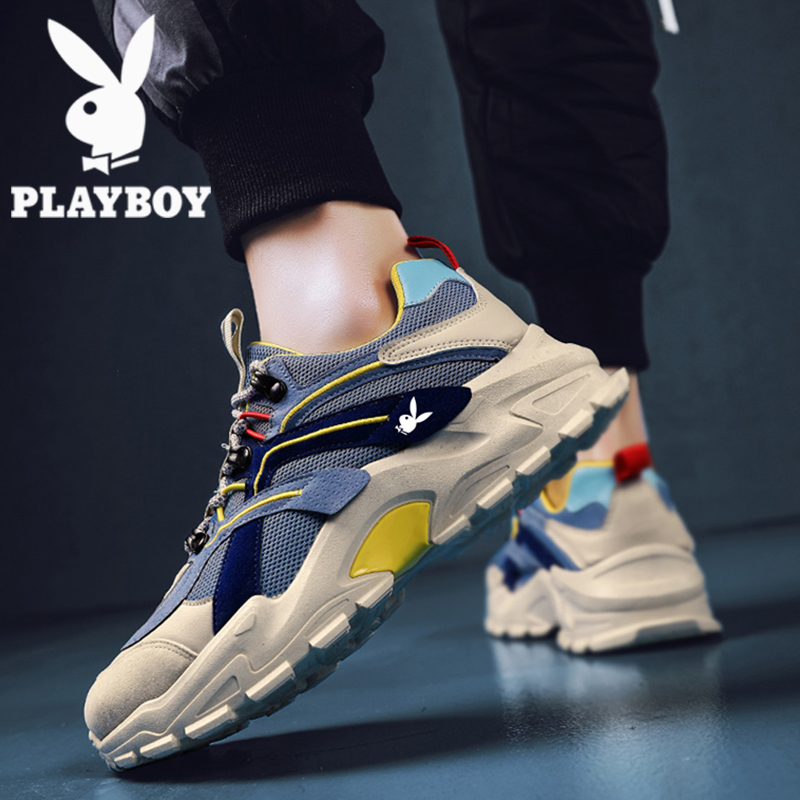 Playboy men's shoes summer breathable Joker net red ins tide shoes burst fashion casual sports torre shoes men