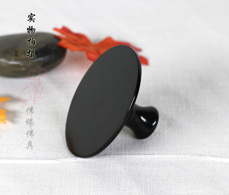 Taiwan solid wood black sandal press flat furnace wood flat - screen appliances ash fragrance tops for Buddha hall