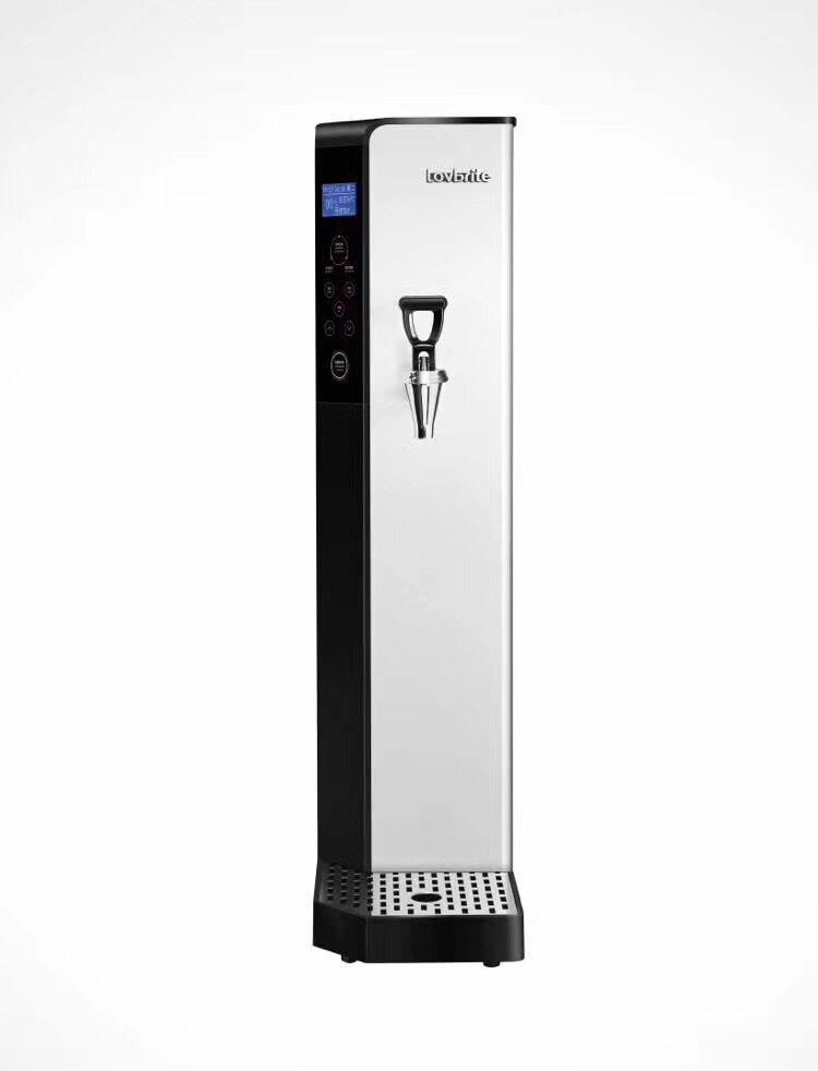 Lesliang lovbrite commercial intelligent 20L water boiler fully automatic LCD touch step water boiler
