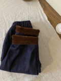 Didibear22winter/Small Retro ~ Super Soft Active Plus Velvet Jeans