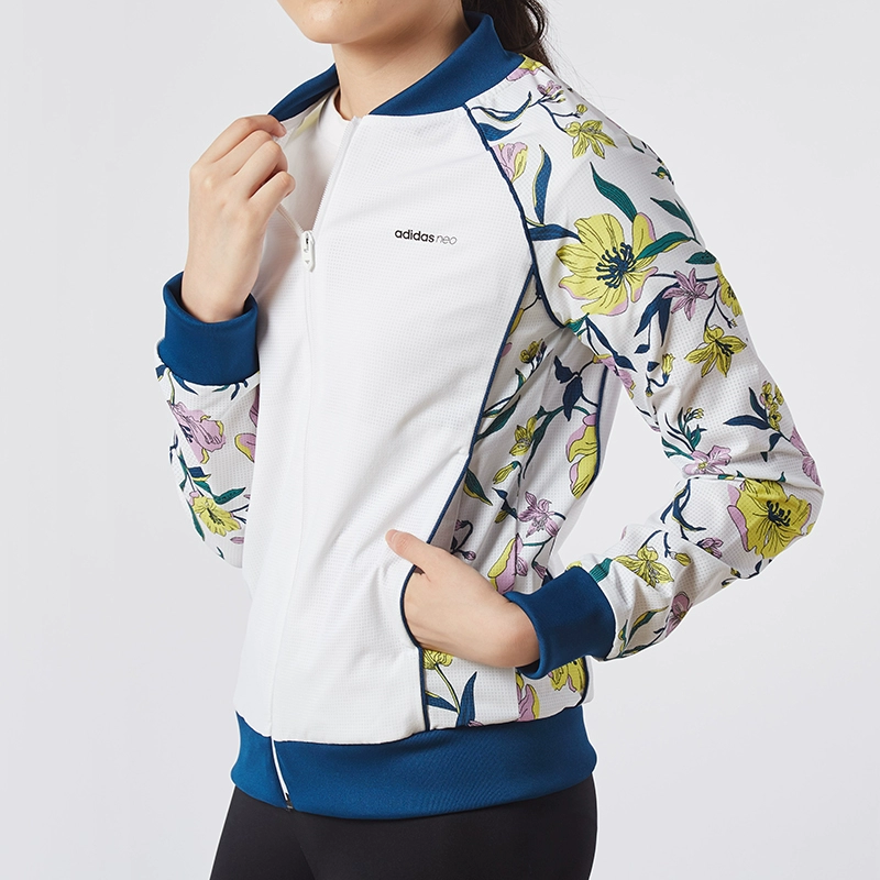 Áo khoác nữ Adidas Adidas mùa thu 2020 áo khoác đồng phục bóng chày đích thực NEO EJ7084 - Áo khoác thể thao / áo khoác