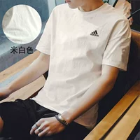 IT4332/Simple Pure Cotton Model/Beige White 【Горячие продажи горячих продуктов】