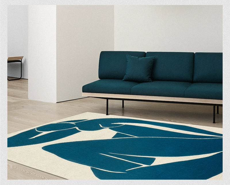 [thảm nhung ngắn] quái thú Matisse thiết kế thích hợp cổ điển mùa hè phòng khách bàn cà phê chăn phòng ngủ đầu giường chăn - Thảm