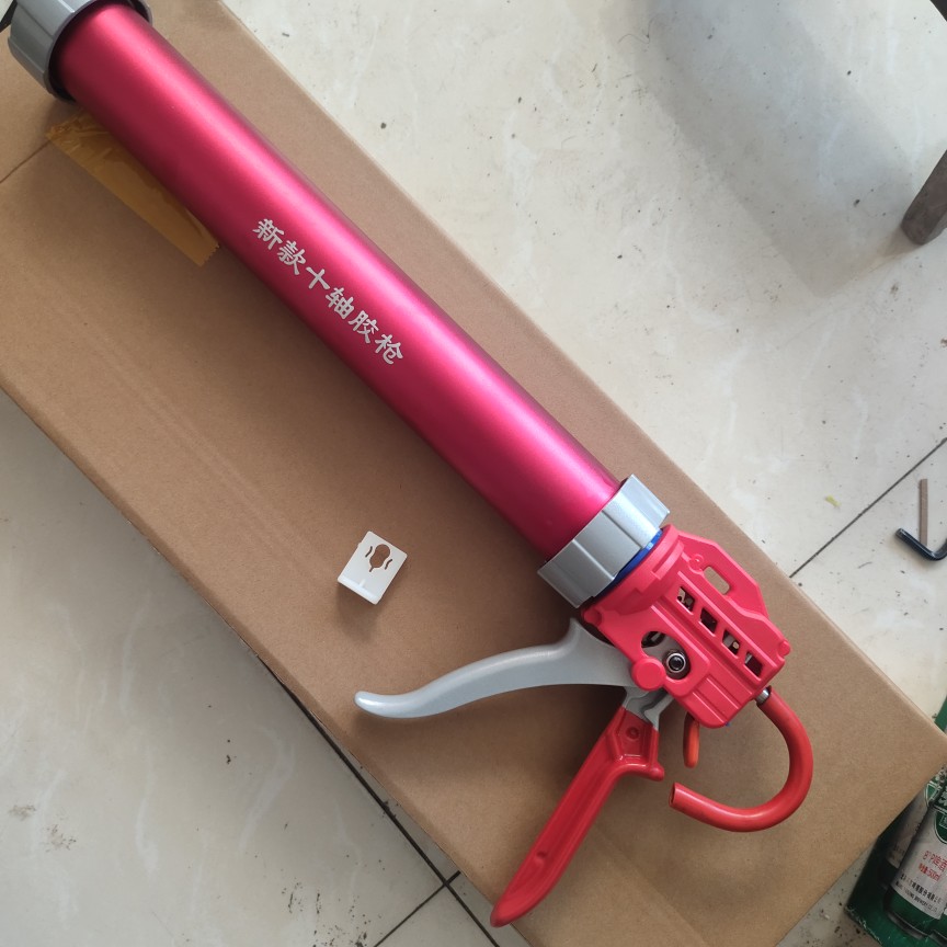 Biaoge ten-axis soft structure labor-saving glue gun glass glue gun anti-overflow glue mid-stroke empty gun 31 under 590 ml