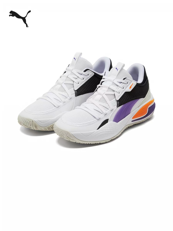 W2 Warehouse Zhao Jiwei's Same Model Basketball Shoes Courtrider Men's and Women's Cushioning, Non-Slip, Breathable 195634Puma Official