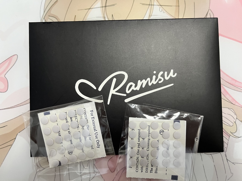 Ramisu Mouse Pads - Mouse Small Dot Feet Pads - Wear-Resistant, Silent, Smooth, Gaming Glass Pad - Universal Model