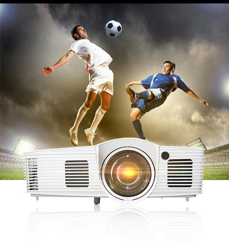 Máy chiếu Optoma siêu ngắn tiêu cự gia đình HD 1080P 4K Máy chiếu tại nhà GT1080