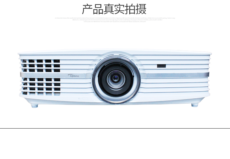Máy chiếu gia đình Optoma True 4K Rạp hát tại nhà HDR Ultra HD Máy chiếu điện thoại không dây UHD620