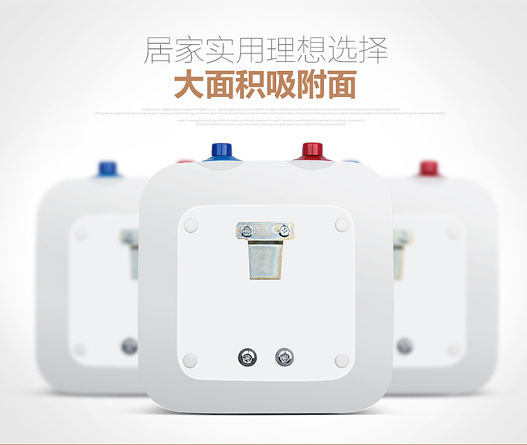 binh nong lanh Bếp Po trữ nước Nhà bếp nước nóng điện nhỏ nước nóng kho báu nóng và nóng nhà lên xuống nước 8L10 lít - Máy đun nước giá bình nóng lạnh ariston 20l
