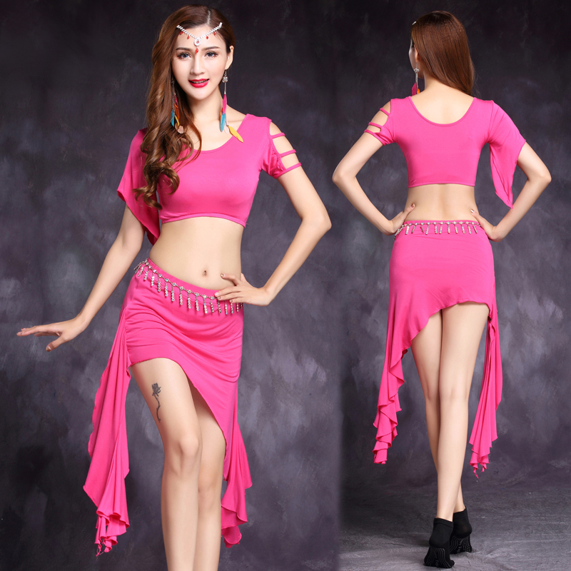 Belly dance dress rehearsas 2019 new spring and summer performances Dress Adult Sexy Beginner Suits
