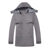 Антистатический съемный дорожный пуховик для работы, увеличенная толщина, делается под заказ