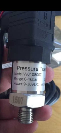 W0108007 XI Da air compressor pressure sensor Gust pressure sensor