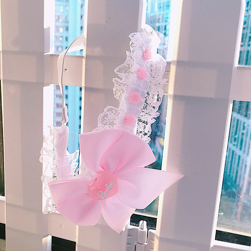 Bow garter dây đeo đùi vòng cổ vòng tay ren làm tình vui vẻ loli dây đeo Nhật Bản cô gái COS dây nịt tất lưới