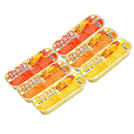 幸福西饼芝士焗红薯玉米南瓜紫薯燕麦空气炸锅半成品团购zm