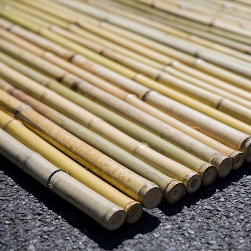 Антикоррозивный бамбуковый забор, бамбуковый забор внутренний двор, бамбуковое украшение по шесту