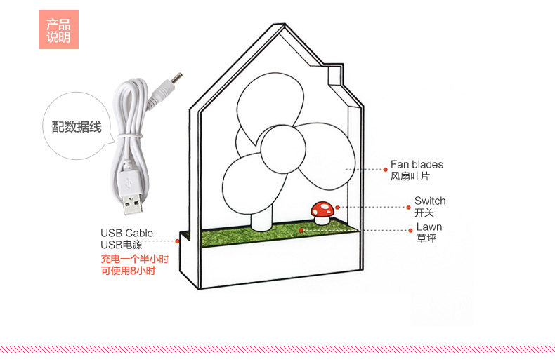 Ventilateur USB - Ref 400373 Image 8