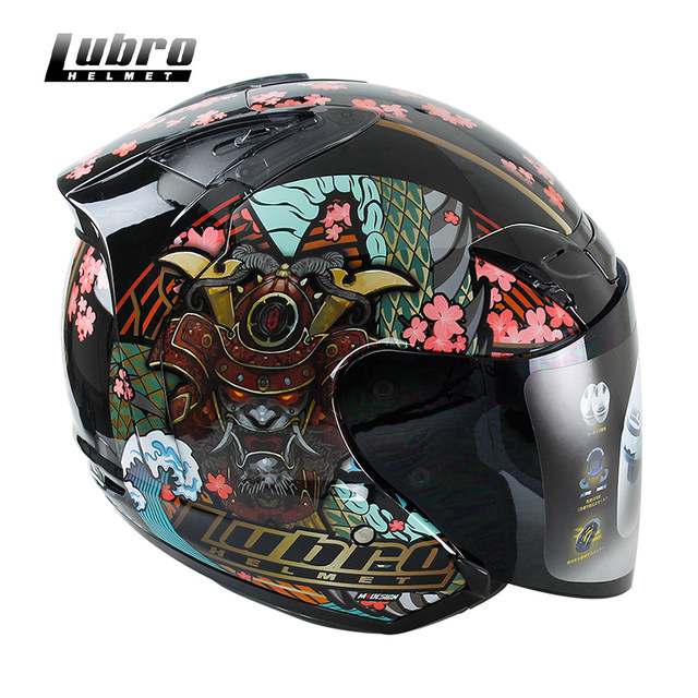 Taiwan Lubro Road Fighter ຫມວກກັນກະທົບ AIRTECH ຫມວກກັນກະທົບເຄິ່ງຫນຶ່ງຂອງລົດຈັກຂອງຜູ້ຊາຍແລະແມ່ຍິງສາມໄຕມາດຫມວກກັນກະທົບໄຟຟ້າ Pedal