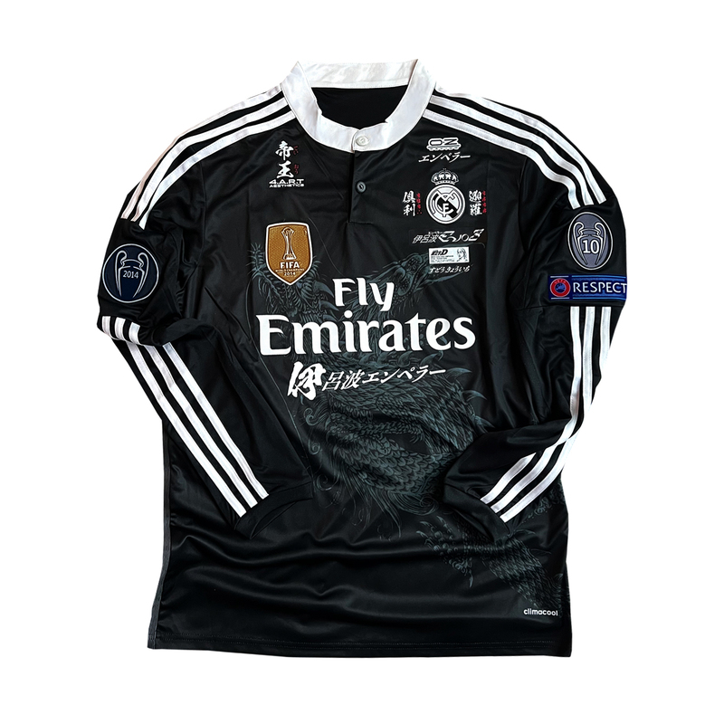 4Art Aesthetics Initial D Kyōichi Sudo Evo3 Black Dragon Real Madrid 1415 Jersey Modified