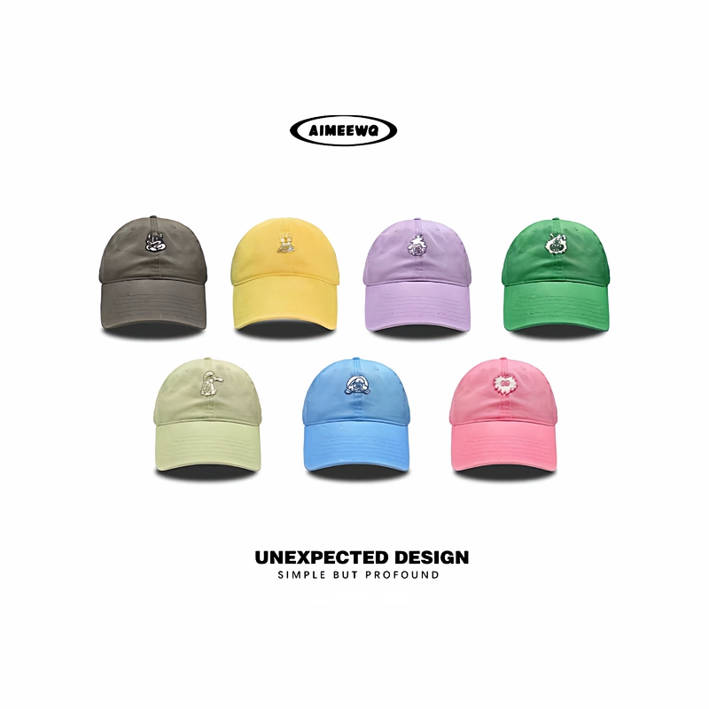 Aimeewq Little Monster New 7Ip Multi-Color Mall Same Style Pure Cotton Ip Tile Baseball Cap Zb0529 Aimeewq Little Monster New 7Ip Multi-Color Mall Same Style Pure Cotton Ip Tile Baseball Cap Zb0529