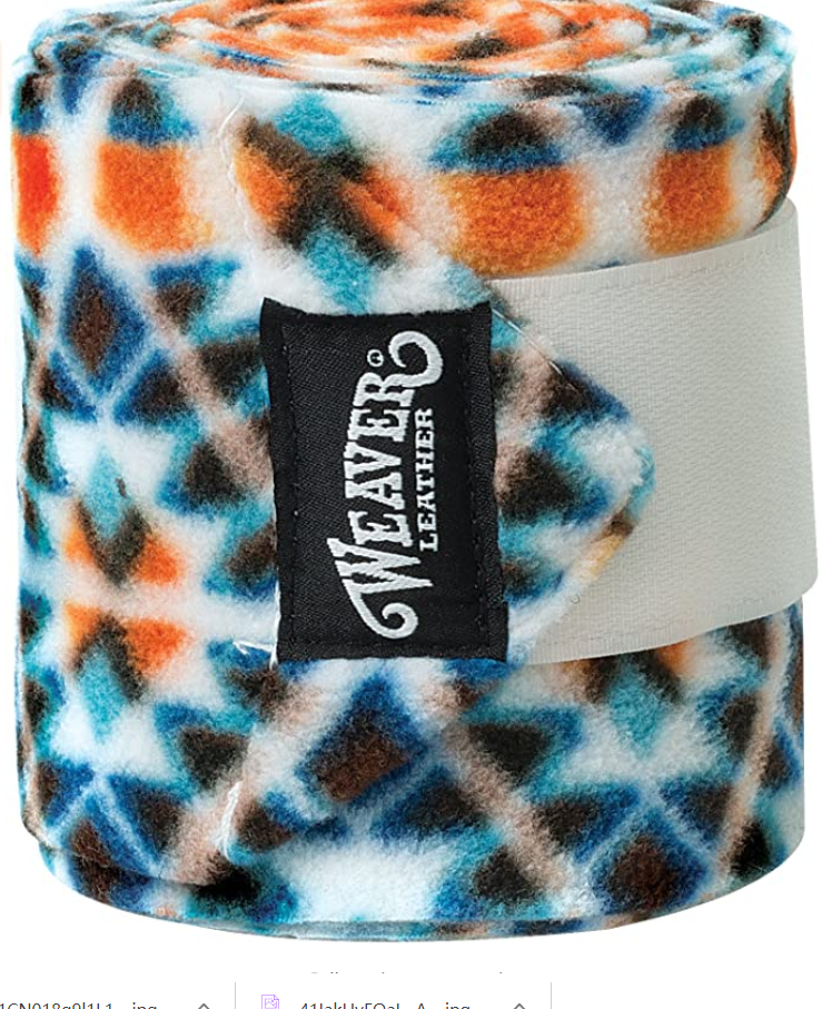 Imported horse leg-tied leg-pack four horse-legged-pad equestrian-strapped leg-strapped and strapped-legged four multi-colored