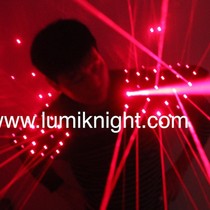 Custom laser shoulder armor Stage performance clothing Bar night party luminous clothing Luminous clothing led clothing