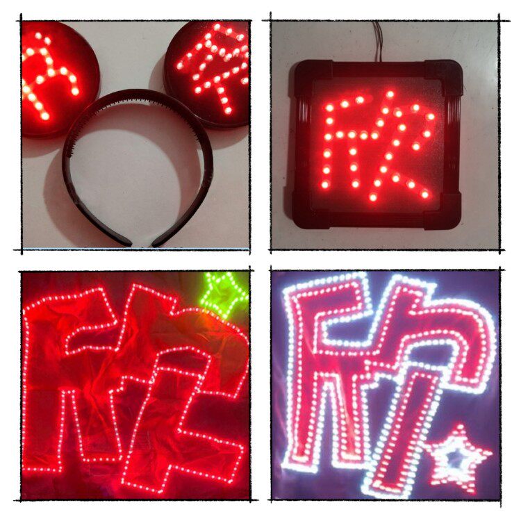 Youth has your 2THE Nine Yu Shuxin should be used to customize the ultra-thin lamp card custom luminous wearing hair stir-red chest and set to do