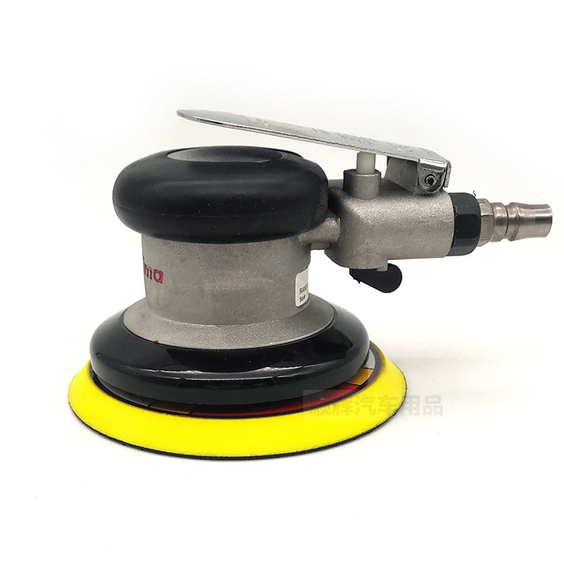 Recommended Pulma Industrial Grade 5 Inch 125MM Pneumatic Sandpaper Machine Disc Polishing Machine Manufacturer Dry Grinding Mill