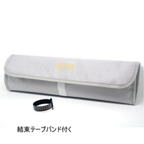 YSTYLER curly hair Hair Straightener Hairdressing Tool THERMAL INSULATION MAT PORTABLE BAG TWO-IN-ONE Travel portable bag