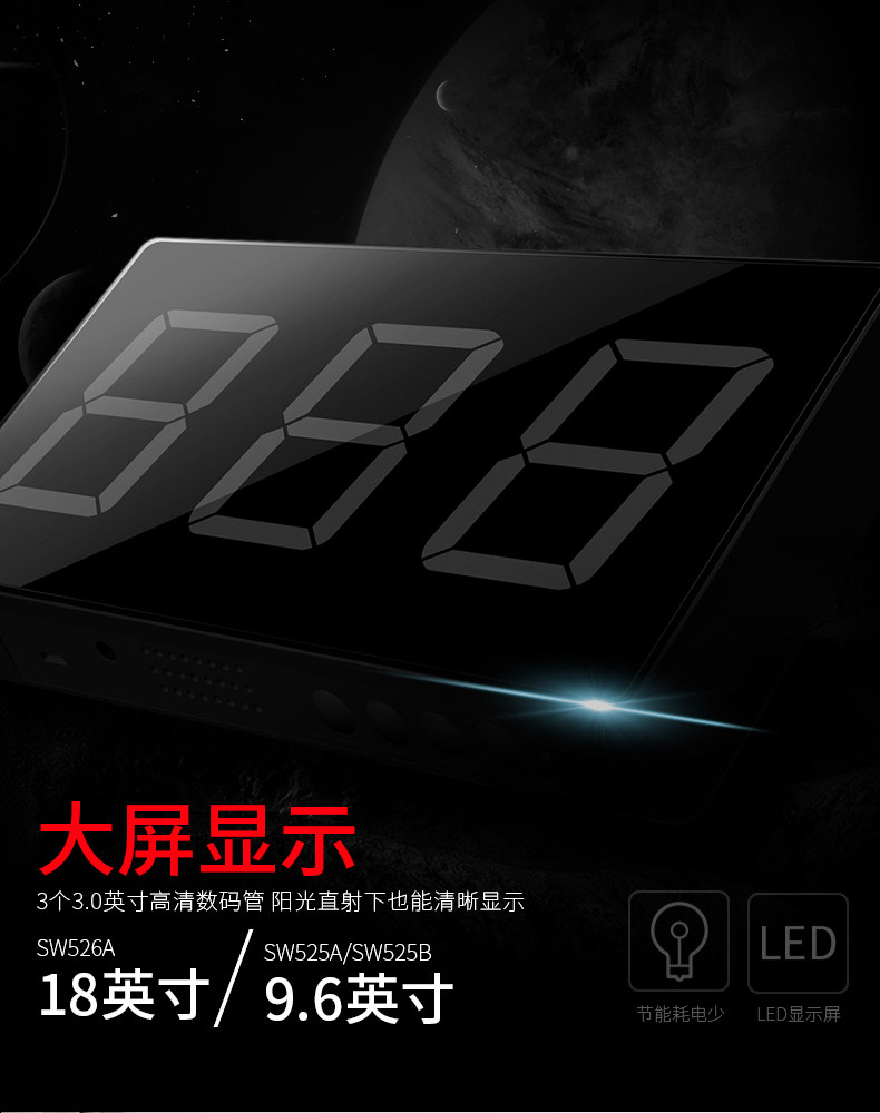 Шумомер 深达威大屏数显噪音计壁挂式分贝仪噪音测试仪环境噪声音量测试仪