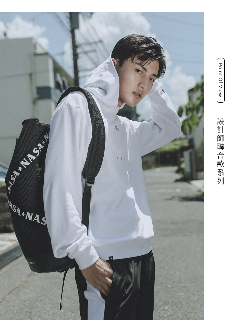 [Anta Designer] Áo len cao cổ nam 2019 Xuân mới Áo trùm đầu áo thun nam - Thể thao lông cừu / jumper thoi trang thu dong