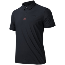 Anta ice silk T丨 short-sleeved POLO shirt mens summer lapel comfortable and breathable business t-shirt top 152427136