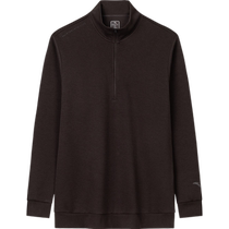 ANTA pullover sweatshirt mens autumn new half zipper stand collar pullover casual sports top 152437705