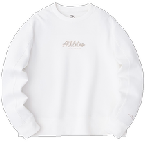 ANTA long-sleeved knitted round neck sweatshirt for women spring new versatile sports and leisure bottoming top 162417715