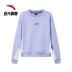 Anta Turtleneck Áo len nữ 2019 Mùa xuân Thời trang mới Vòng cổ tay áo Thể thao Áo len nữ chính thức - Thể thao lông cừu / jumper áo phông dài tay Thể thao lông cừu / jumper