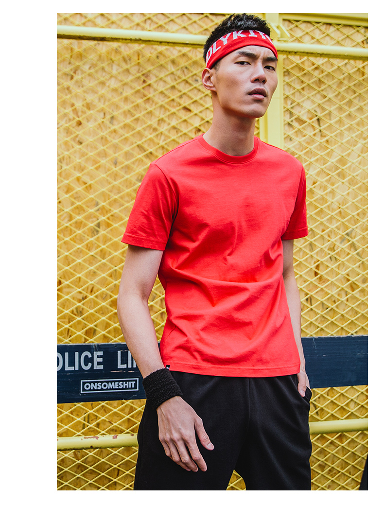 Anta ngắn tay T-Shirt nam 2018 mùa hè mới Slim đơn giản logo nhỏ thể thao và giải trí T-Shirt nửa tay áo nam áo thun thể thao nam
