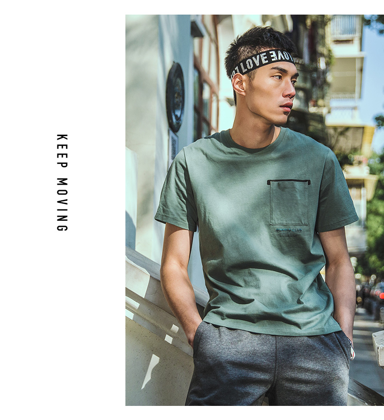 Anta nam nam mùa hè bông mới thể thao thoải mái ngắn tay cửa hàng flagship đích thực của nam giới T-Shirt 15829166 áo thun gym nam