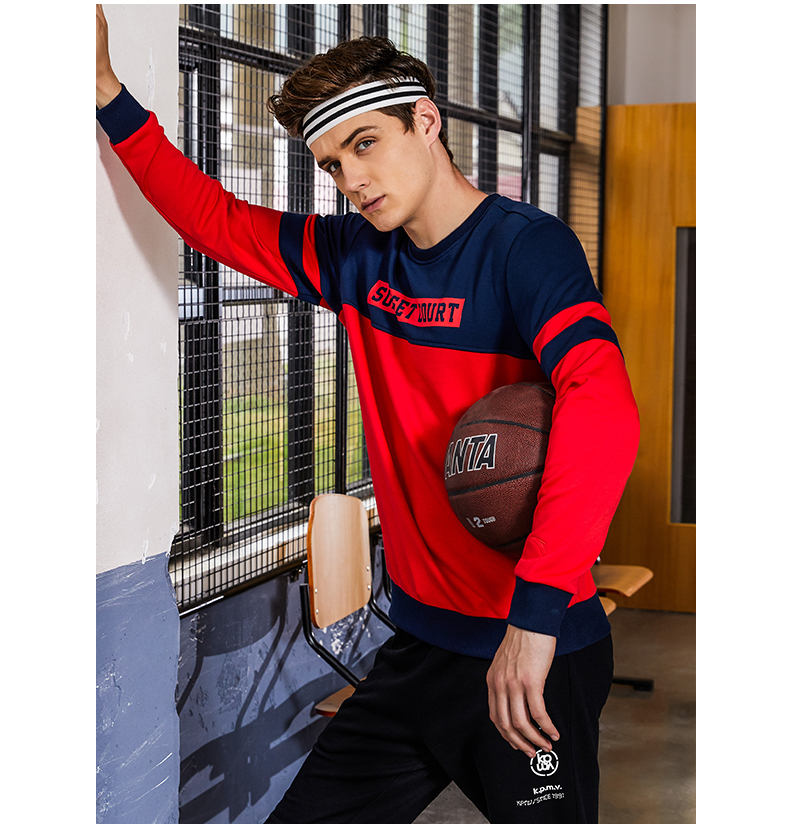 Anta áo len nam 2018 new casual thời trang hoang dã dài T-Shirt triều áo thun thể thao 15731727 áo thu đông nữ