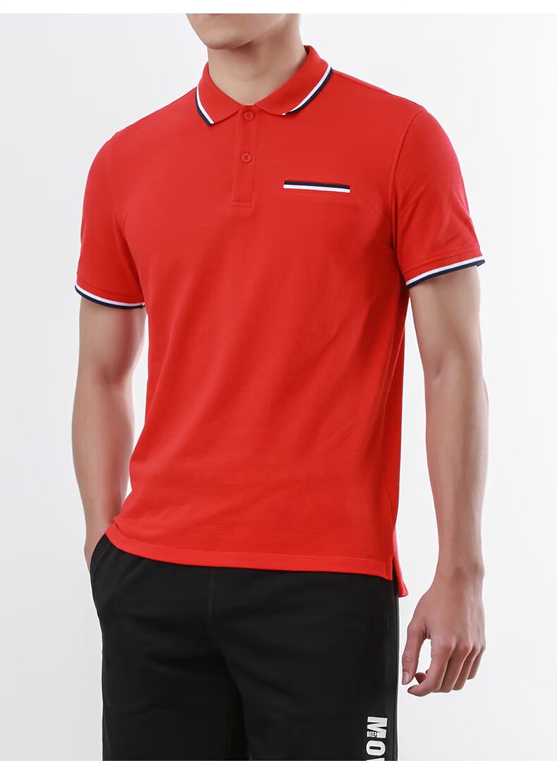 Anta nam 2018 mùa hè người đàn ông mới của polo áo thể thao T-Shirt thời trang ngắn tay áo len nam áo thun nữ có cổ polo