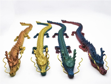 3D модель члена маятник 3d打印中国龙响尾蛇桌面鱼缸机箱造布景装饰客厅轻奢车内bjd娃娃
