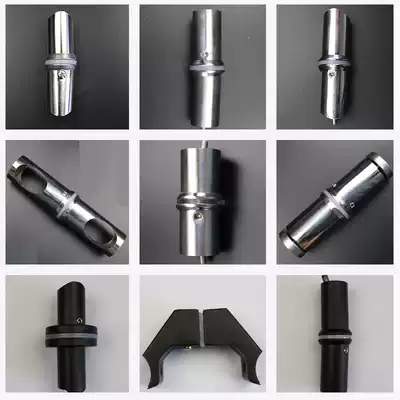 Thickened handle foot glass door accessories large door handle foot stainless steel door hardware rose gold black titanium alloy Meike